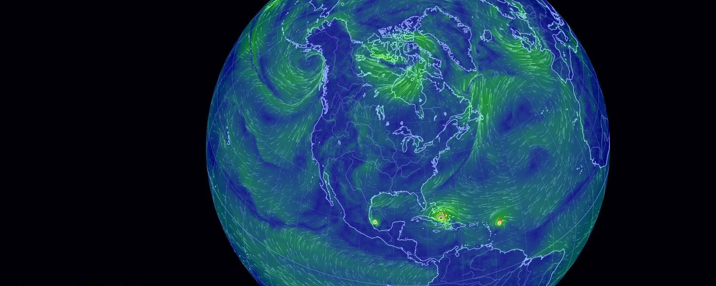 INTERACTIVE GLOBAL MAP OF WIND SPEED